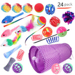 Pet Cat Toy Tunnel Set – Interactive Channel Play for Cats & Kittens
