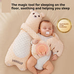W9Q Wenou Baby Hug Soothing Sleep Pillow – Anti-Startle Plush Palm Doll for Kids