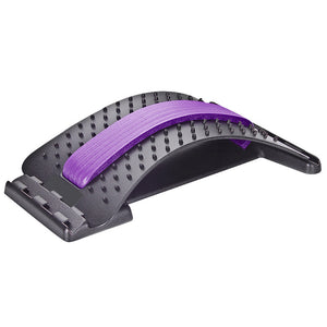 Back Massager – Adjustable Lumbar Massage & Spine Stretcher | Pain Relief Device