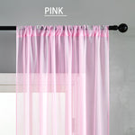 Factory Direct Terylene Window Screen Curtain – Nordic Style Light-Filtering Drapes