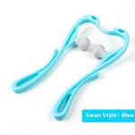 Multifunctional 6-Roller Neck Massager | Manual Massage Tool for Pain Relief