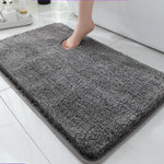 Thickened Anti-Slip Plush Bathroom Mat – Soft, Absorbent & Machine Washable