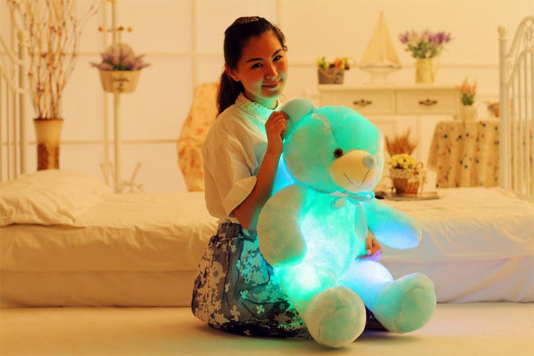 Creative LED Teddy Bear Plush Toy – Light Up Stuffed Animal Gift for Kids