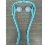 Multifunctional 6-Roller Neck Massager | Manual Massage Tool for Pain Relief