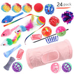Pet Cat Toy Tunnel Set – Interactive Channel Play for Cats & Kittens