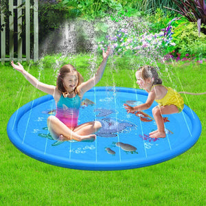 Kids Water Spray Splash Pad – Durable Outdoor Sprinkle Play Mat for Summer Fun