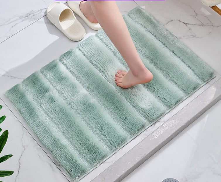 Thickened Anti-Slip Plush Bathroom Mat – Soft, Absorbent & Machine Washable