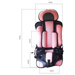 Infant Safe Portable Baby Car Seat – Adjustable 5-Point Harness Safety Seat