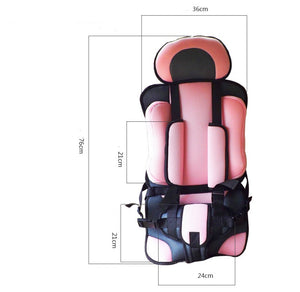 Infant Safe Portable Baby Car Seat – Adjustable 5-Point Harness Safety Seat