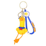 Personalized Sailor Duck Keychain – Cute PVC Cartoon Bag & Key Accessory