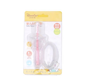 Silicone Baby Toothbrush & Teether – Infant Training Toothbrush Massager