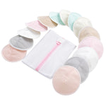 Organic Bamboo Nursing Breast Pads – Washable Breastfeeding Nipple Pads for Moms