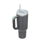 40oz Personalized Stainless Steel Coffee Tumbler – Insulated Travel Mug with Handle