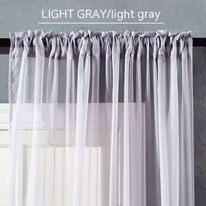 Factory Direct Terylene Window Screen Curtain – Nordic Style Light-Filtering Drapes