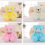 Creative LED Teddy Bear Plush Toy – Light Up Stuffed Animal Gift for Kids