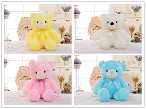 Creative LED Teddy Bear Plush Toy – Light Up Stuffed Animal Gift for Kids