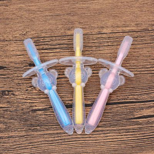 Silicone Baby Toothbrush & Teether – Infant Training Toothbrush Massager