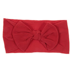 Bohemian Baby Headband – Soft Nylon Bow Hairband for Girls