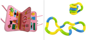 New Busy Book Children’s Sensory Learning Toy – Montessori Busy Board for Toddlers