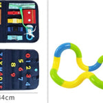 New Busy Book Children’s Sensory Learning Toy – Montessori Busy Board for Toddlers
