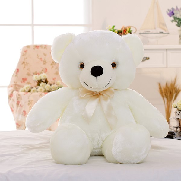 Creative LED Teddy Bear Plush Toy – Light Up Stuffed Animal Gift for Kids