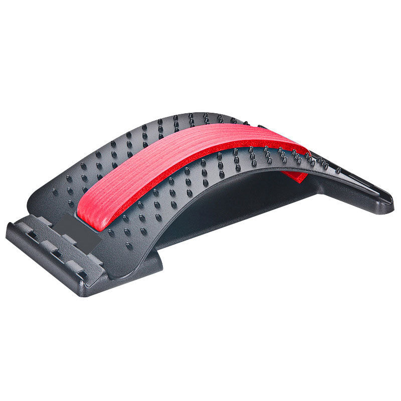 Back Massager – Adjustable Lumbar Massage & Spine Stretcher | Pain Relief Device