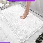 Thickened Anti-Slip Plush Bathroom Mat – Soft, Absorbent & Machine Washable