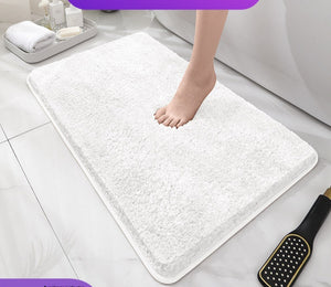 Thickened Anti-Slip Plush Bathroom Mat – Soft, Absorbent & Machine Washable