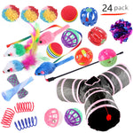 Pet Cat Toy Tunnel Set – Interactive Channel Play for Cats & Kittens