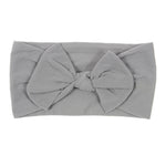 Bohemian Baby Headband – Soft Nylon Bow Hairband for Girls