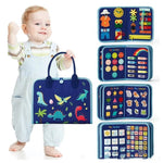 Felt Learning Board – DIY Early Education Activity Toy for Kids