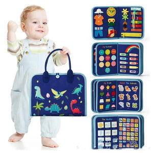 Felt Learning Board – DIY Early Education Activity Toy for Kids