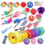 Pet Cat Toy Tunnel Set – Interactive Channel Play for Cats & Kittens