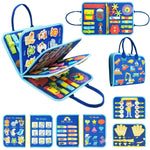 Felt Learning Board – DIY Early Education Activity Toy for Kids