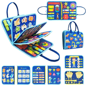 Felt Learning Board – DIY Early Education Activity Toy for Kids