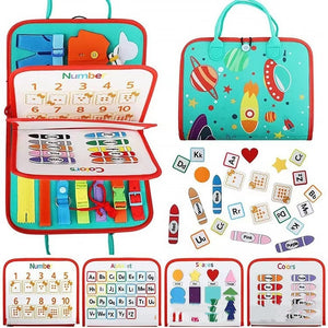 Felt Learning Board – DIY Early Education Activity Toy for Kids