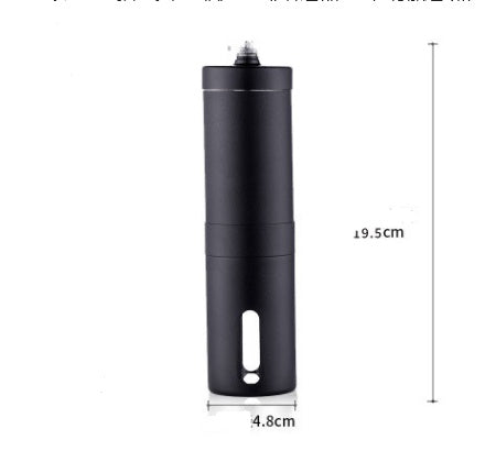 Stainless Steel Hand Coffee Grinder – Ceramic Burr Manual Bean Mill for Fresh Brews