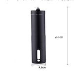 Stainless Steel Hand Coffee Grinder – Ceramic Burr Manual Bean Mill for Fresh Brews