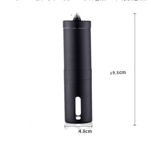 Stainless Steel Hand Coffee Grinder – Ceramic Burr Manual Bean Mill for Fresh Brews