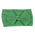 Bohemian Baby Headband – Soft Nylon Bow Hairband for Girls