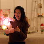 Creative LED Teddy Bear Plush Toy – Light Up Stuffed Animal Gift for Kids