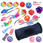 Pet Cat Toy Tunnel Set – Interactive Channel Play for Cats & Kittens