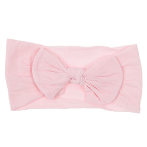 Bohemian Baby Headband – Soft Nylon Bow Hairband for Girls