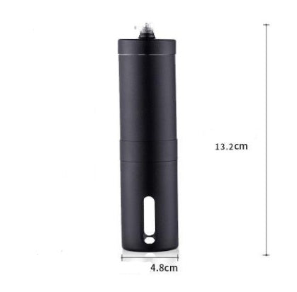 Stainless Steel Hand Coffee Grinder – Ceramic Burr Manual Bean Mill for Fresh Brews