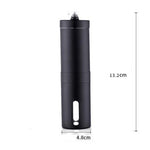 Stainless Steel Hand Coffee Grinder – Ceramic Burr Manual Bean Mill for Fresh Brews