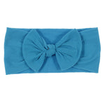 Bohemian Baby Headband – Soft Nylon Bow Hairband for Girls