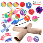 Pet Cat Toy Tunnel Set – Interactive Channel Play for Cats & Kittens