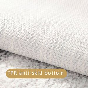 Gradually Microfiber Non-Slip Floor Mat – Soft, Durable, Snowflake Pattern