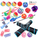 Pet Cat Toy Tunnel Set – Interactive Channel Play for Cats & Kittens