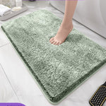 Thickened Anti-Slip Plush Bathroom Mat – Soft, Absorbent & Machine Washable